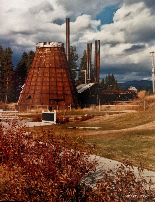 Abandoned Boise Cascade Mill circa 1978